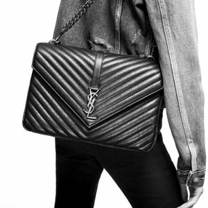 Saint Laurent College Bag (large)